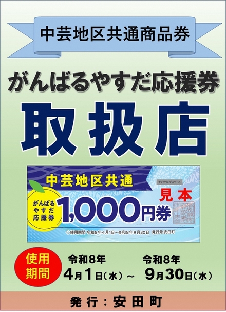 登録店周知ポスター